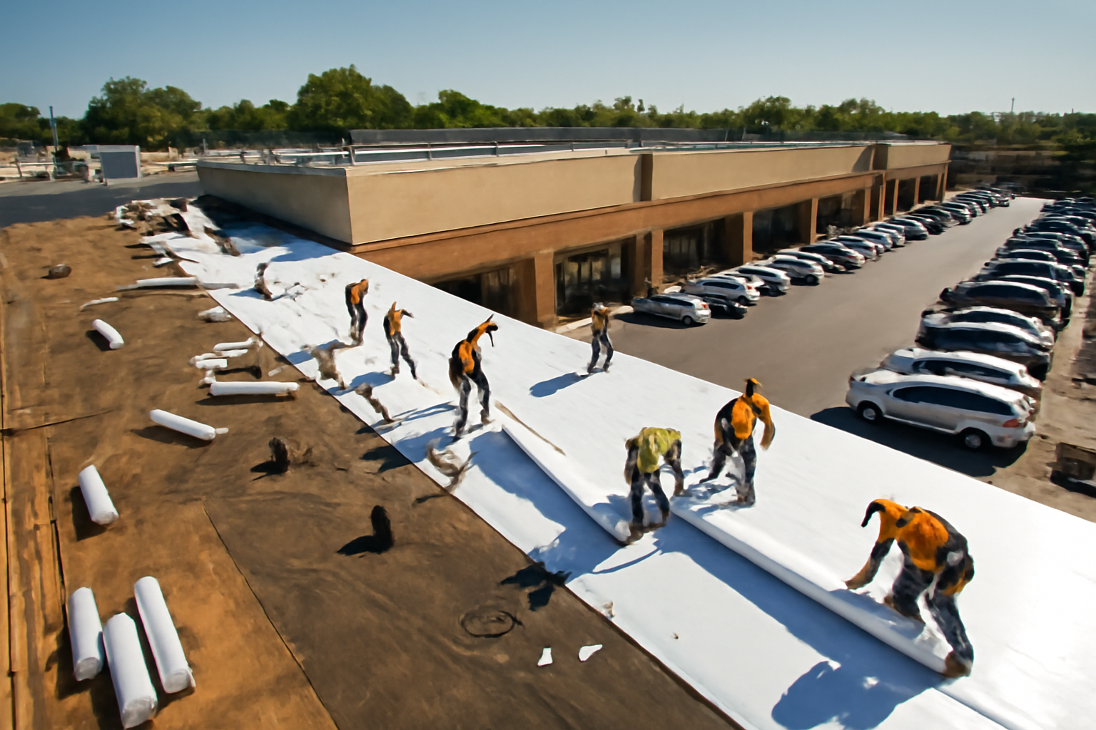 Reroofing Your Business Without Shutting… | Wannamaker