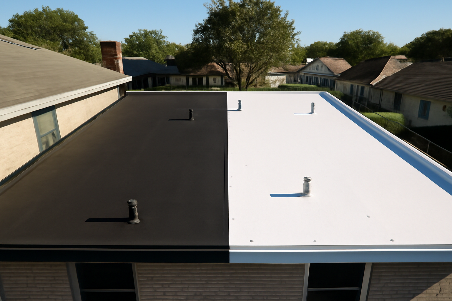 EPDM vs TPO for Residential Additions | Wannamaker