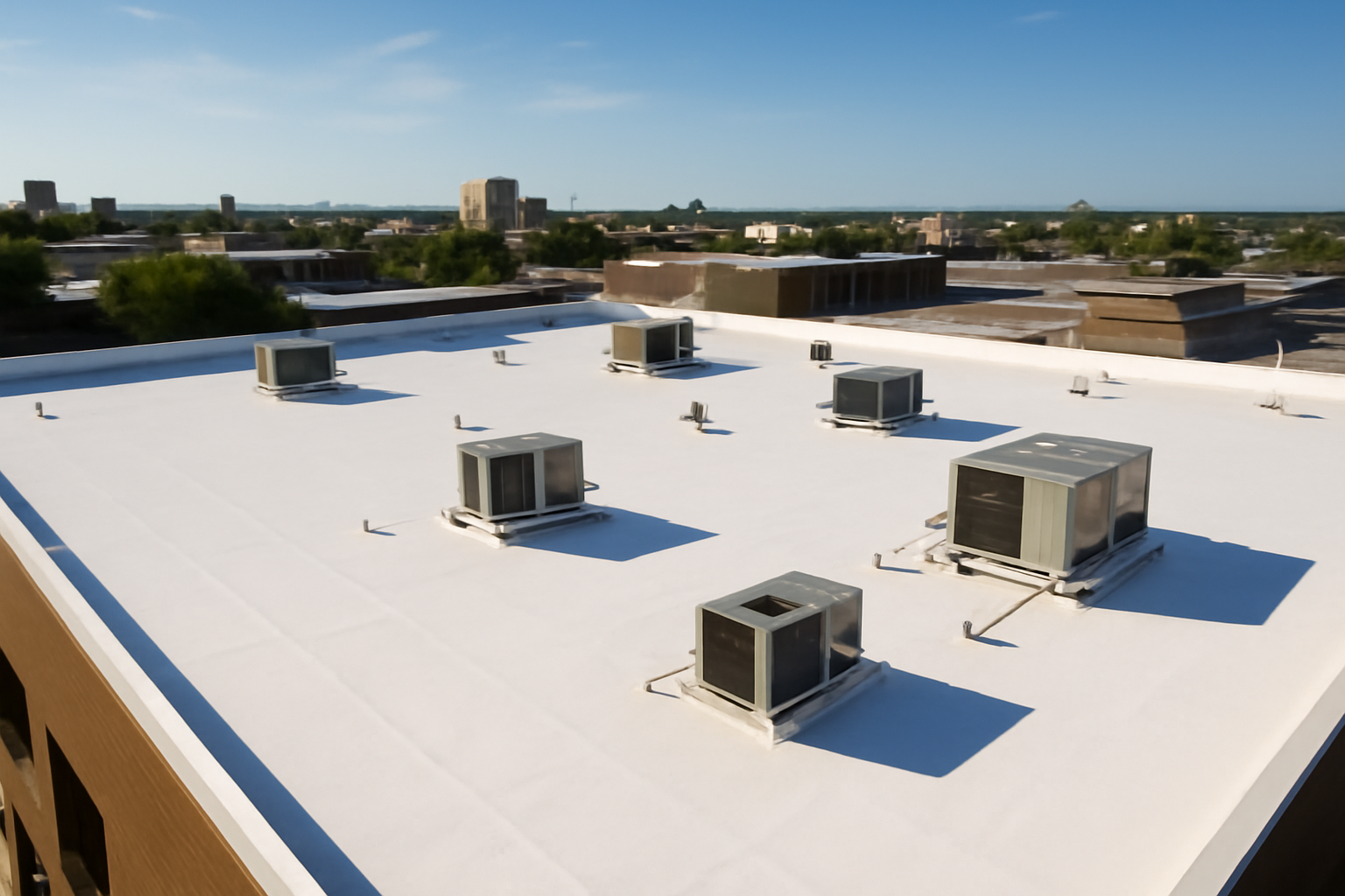 Spray Foam Roofing for Flat Roofs | Wannamaker