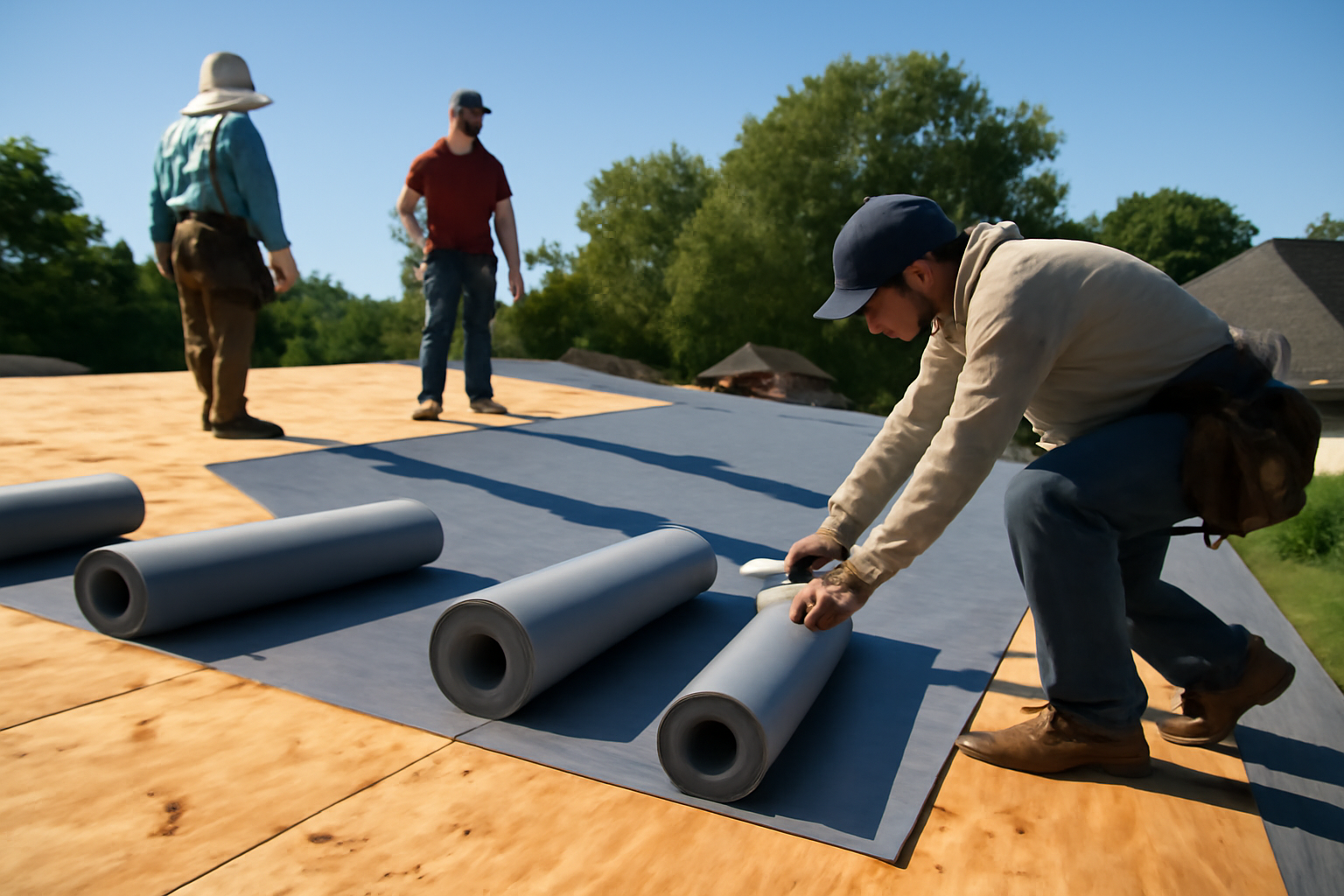 Synthetic Underlayment vs Felt | Wannamaker